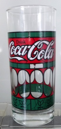 330122-1  € 4,00 coca cola glas België groen rood